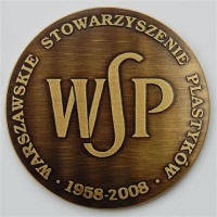 Medal z Okazji 50 lecia WSP rewers (proj.Jadwiga Grzelak)